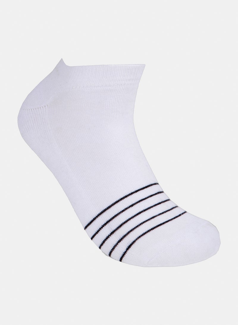 Odds Men's Pack of 3 Half Terry Ankle Patterned Socks - Image 3